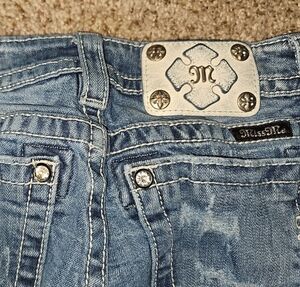 Miss Me Signature Boot Cut Jeans Size 27